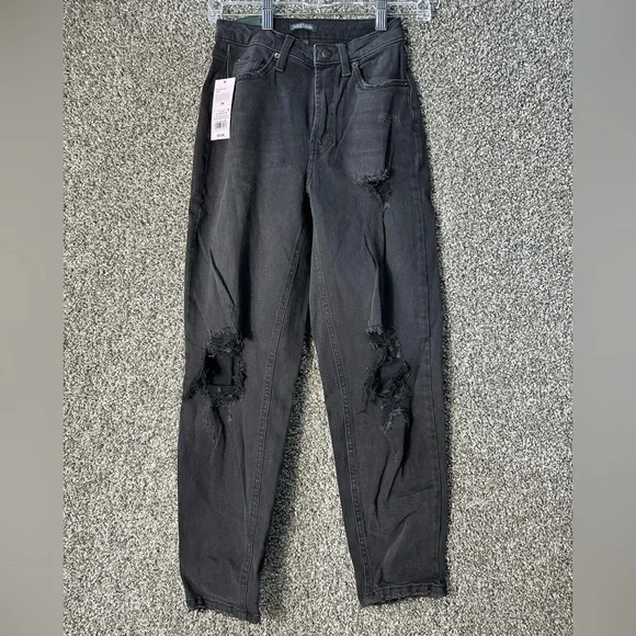 Wild Fable Super High Rise Tapered Jean SZ 00/27” NWT - Picture 2 of 5